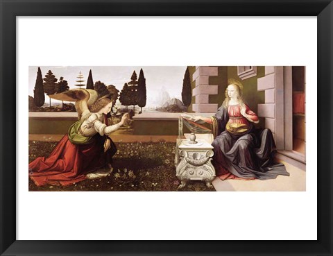 Framed Annunciation, 1472-75 Print