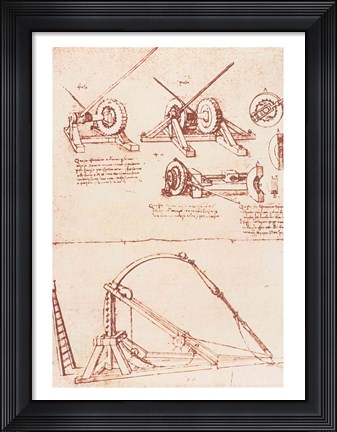 Framed Designs for a Catapult Print