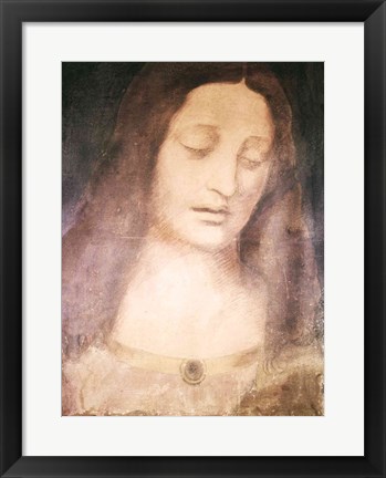 Framed Head of Christ Print