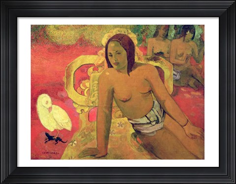 Framed Vairumati, 1897 Print