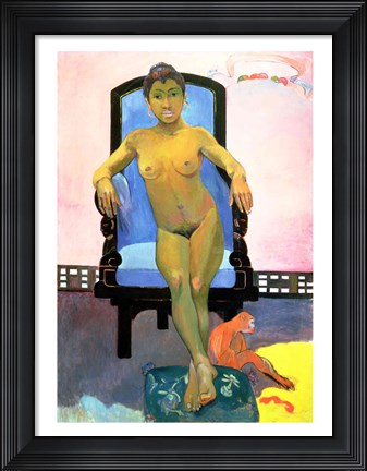 Framed Annah the Javanese Print