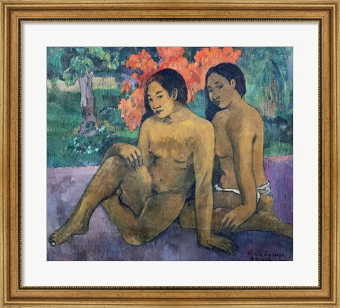 Framed And the Gold of their Bodies, 1901 Print