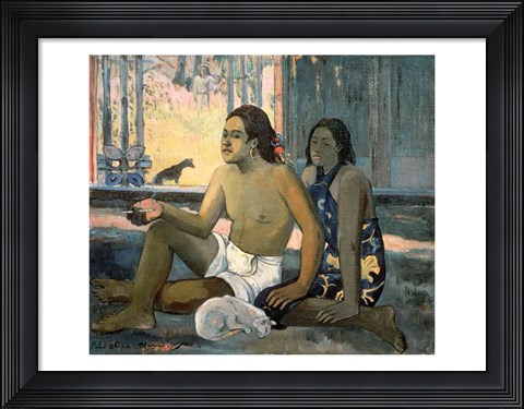 Framed Eiaha Ohipa , 1896 Print