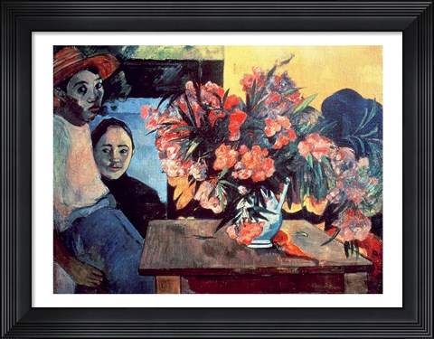 Framed Te Tiare Farani Print