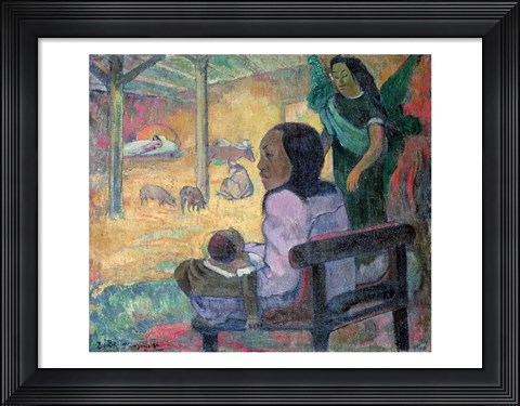 Framed Be Be (The Nativity), 1896 Print