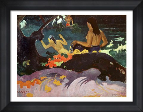 Framed Fatata te Miti Print