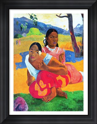 Framed Nafea Faaipoipo Print