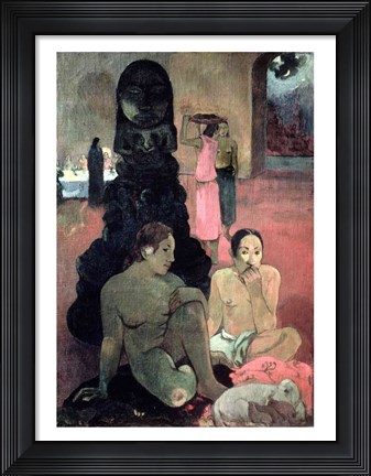 Framed Great Buddha, 1899 Print