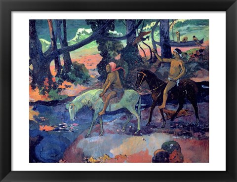 Framed Escape, The Ford, 1901 Print
