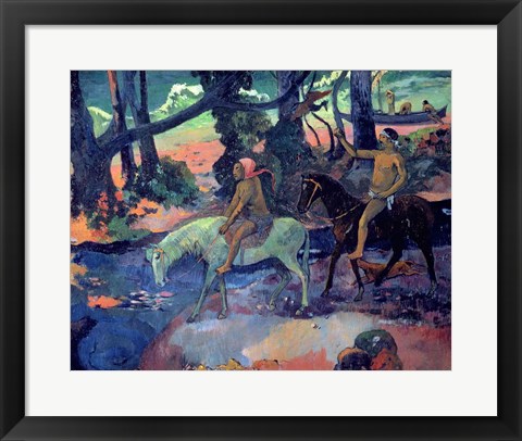 Framed Escape, The Ford, 1901 Print