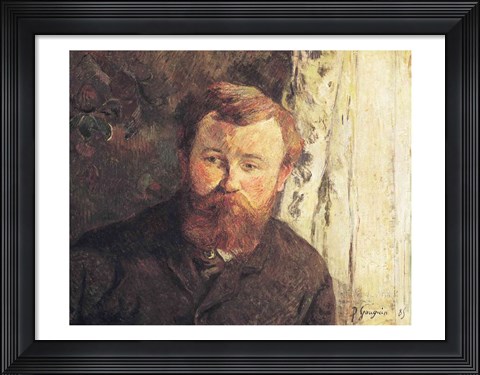 Framed Portrait of Achille Granchi Taylor, 1885 Print