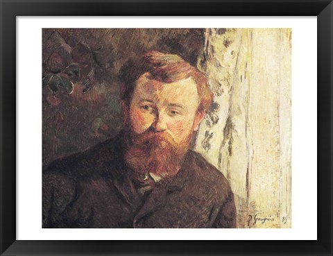 Framed Portrait of Achille Granchi Taylor, 1885 Print