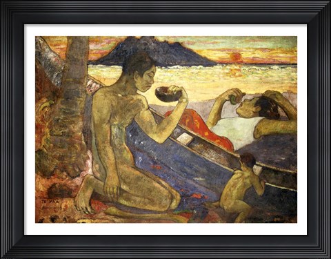 Framed Canoe Print