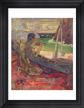 Framed Poor Fisherman, 1896 Print