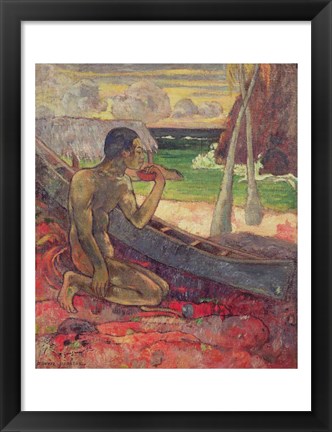 Framed Poor Fisherman, 1896 Print