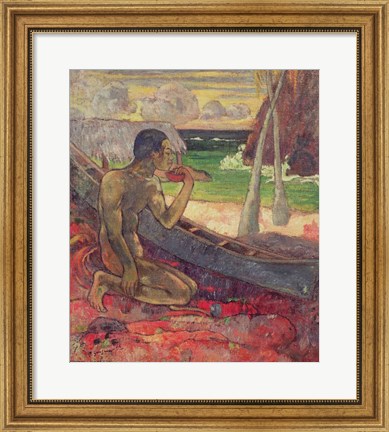 Framed Poor Fisherman, 1896 Print