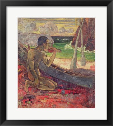 Framed Poor Fisherman, 1896 Print