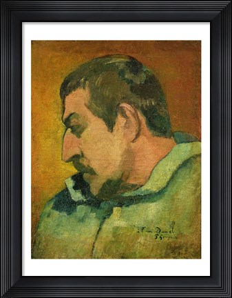 Framed Self Portrait, 1896 Print