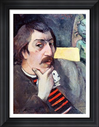Framed Portrait of the Artist with the Idol, c.1893 Print