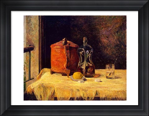 Framed At the Window, 1882 Print