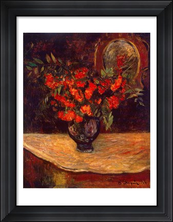 Framed Bouquet, 1884 Print