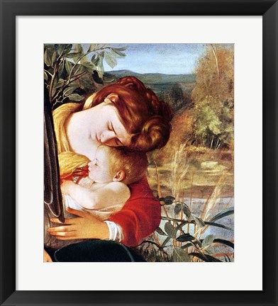 Framed Rest on the Flight into Egypt, c.1603 Print