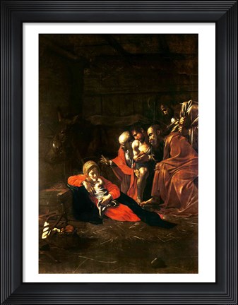 Framed Adoration of the Shepherds Print