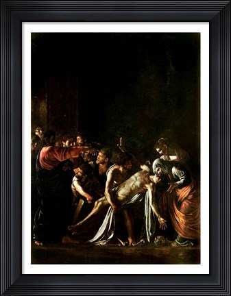 Framed Resurrection of Lazarus, Detail Print