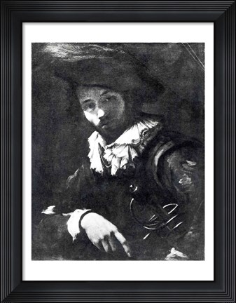Framed Self-portrait Print