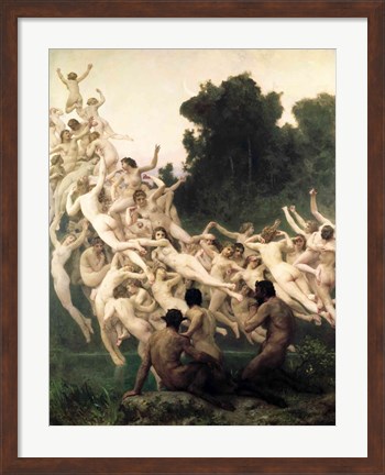 Framed Oreads, 1902 Print