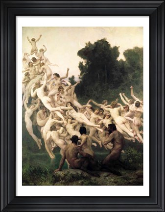Framed Oreads, 1902 Print