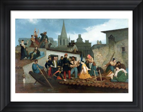 Framed Napoleon III Print
