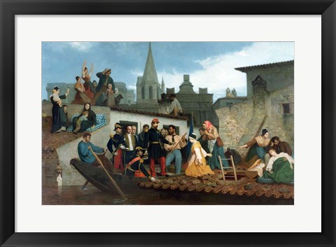 Framed Napoleon III Print