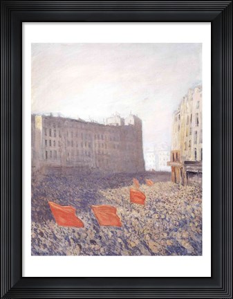 Framed Demonstration, 1905 Print
