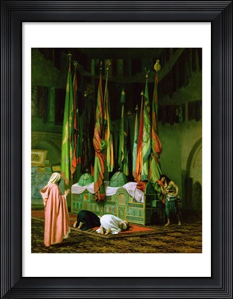 Framed Shrine of Imam Hussein Print