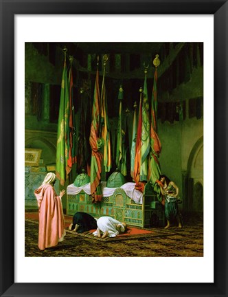 Framed Shrine of Imam Hussein Print