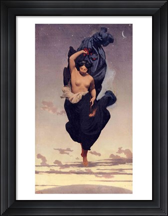 Framed Night, c.1850-55 Print