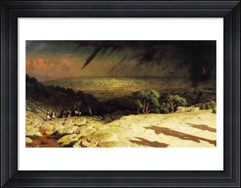 Framed Jerusalem Print