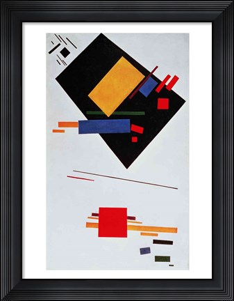 Framed Suprematist Composition, 1915 Print