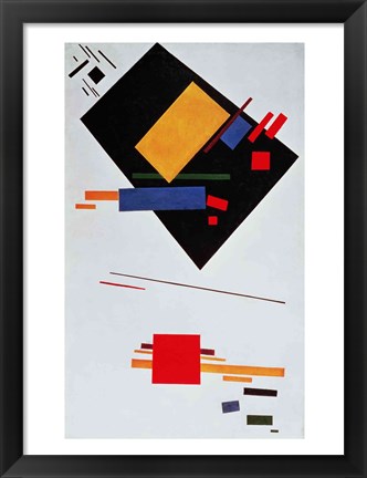 Framed Suprematist Composition, 1915 Print