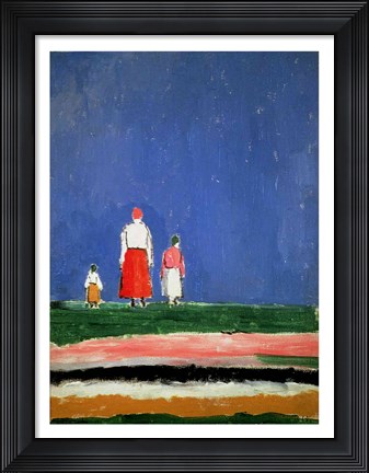 Framed Three Figures Print