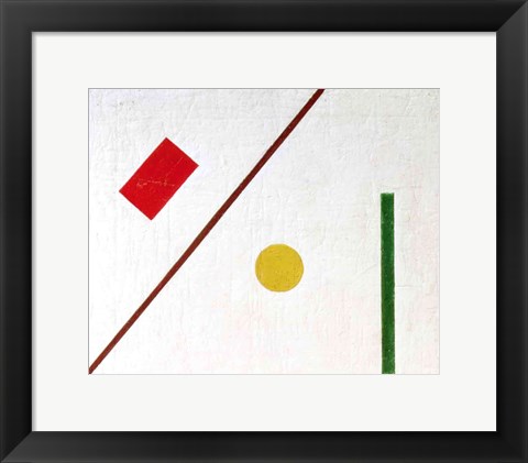 Framed Suprematist Composition, 1915 (detail 2) Print