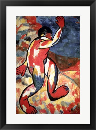 Framed Bather, 1911 Print