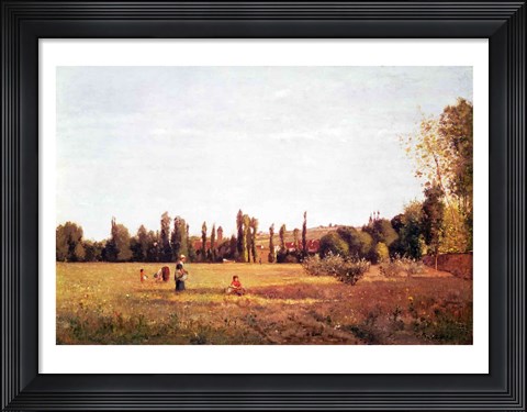 Framed La Varenne de St. Hilaire, 1863 Print