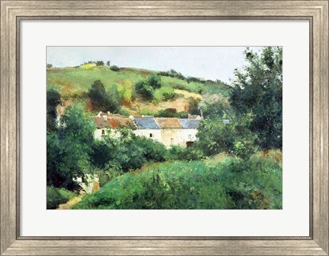 Framed Path in the Village, 1875 Print