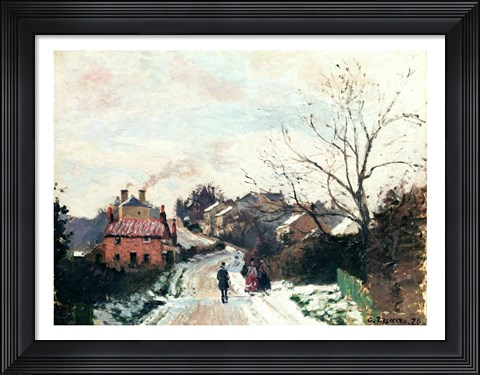 Framed Fox hill, Upper Norwood, 1870 Print