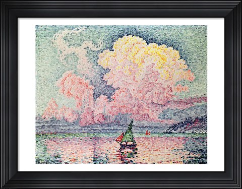 Framed Antibes, the Pink Cloud, 1916 Print