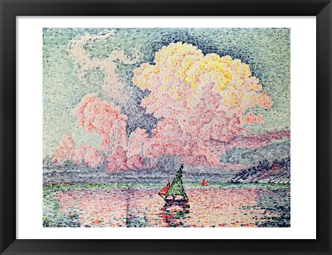 Framed Antibes, the Pink Cloud, 1916 Print