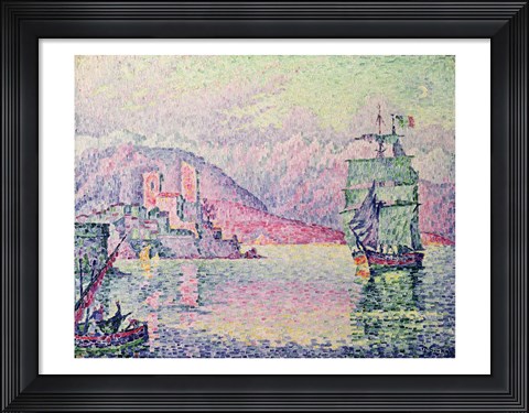 Framed Antibes, Evening, 1914 Print