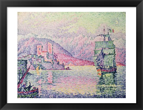 Framed Antibes, Evening, 1914 Print